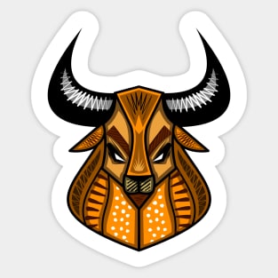 Bull Sticker